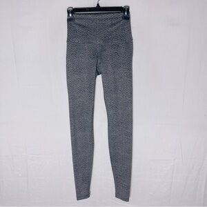 Lululemon Athletica Wunder Under Grey Speckled High Rise Activewear Leggings 2